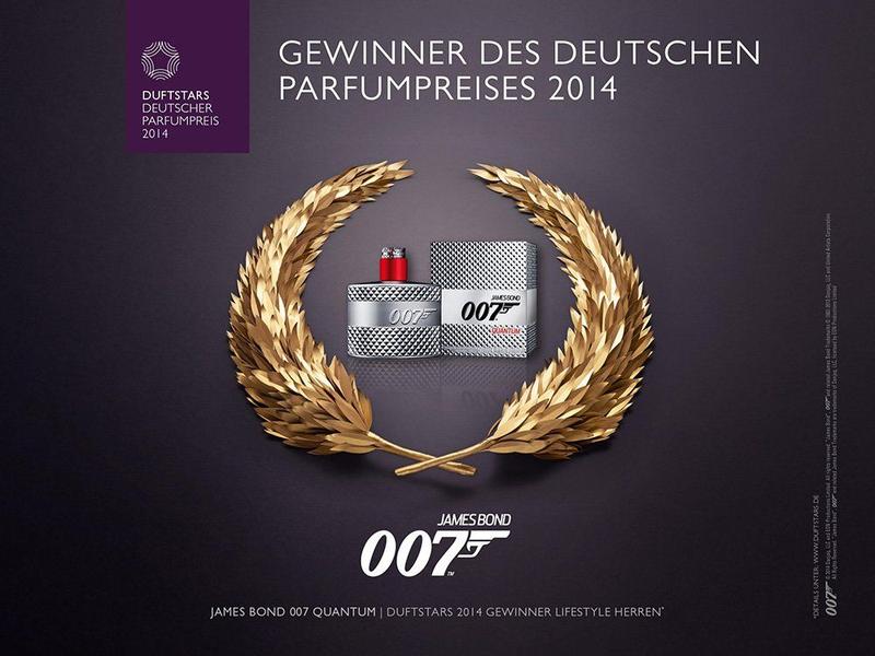 Imagem de Spray desodorante James Bond 007 Quantum 150mL para homens