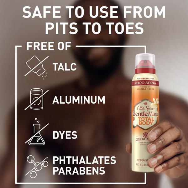 Imagem de Spray desodorante Old Spice Whole Body Total Body Men 100ml