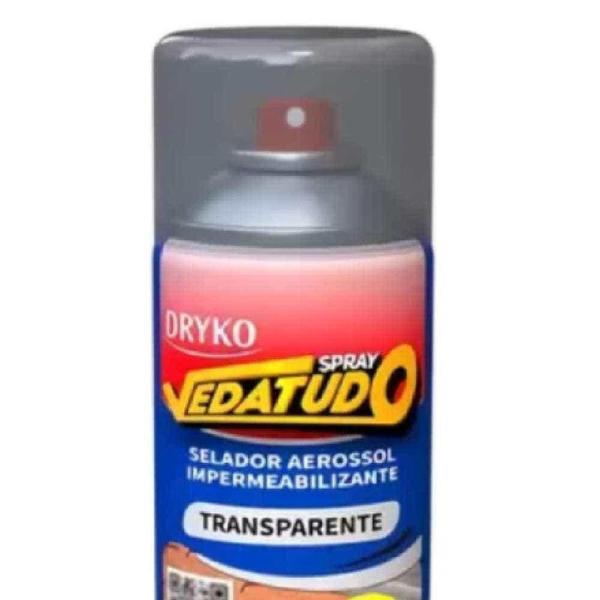 Imagem de Spray Emborrachado Impermeabilizante Transparente 400 ml DRYKO