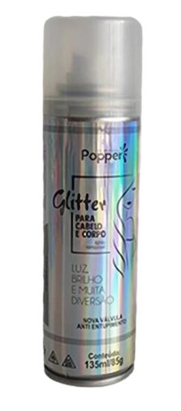 Imagem de Spray Glitter para Cabelo e Corpo Brilho Holográfico - 135ml