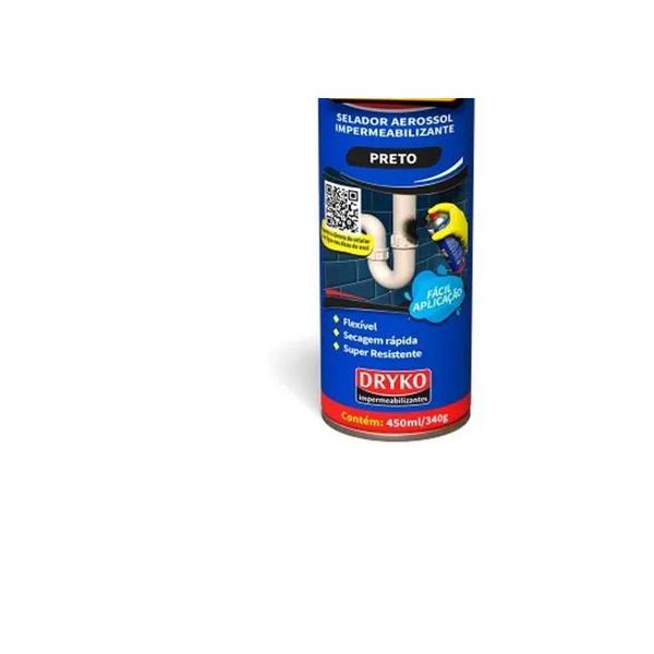 Imagem de Spray Imperm.Dryko Preto 400Ml