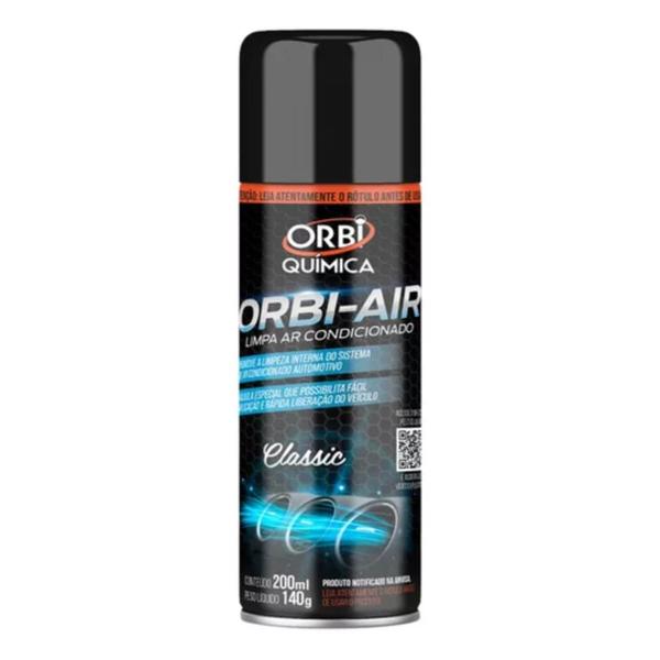 Imagem de Spray Limpa Ar Condicionado Automotivo Classic 200ml Orbi