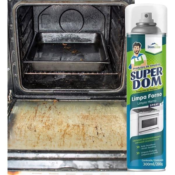 Imagem de Spray Limpa Forno Domline Micro Ondas Desengordurante - 5 Unid