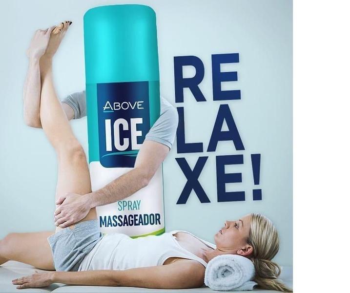 Imagem de Spray Massageador Above Ice Refrescante E Relaxante C/100Ml