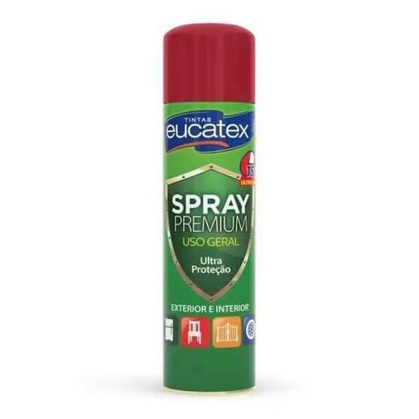 Imagem de Spray Multiuso Premium Brilhante Eucatex 400ml Vermelho