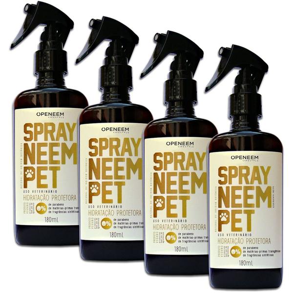 Imagem de Spray Neem Pet 180ml Openeem (Uso Animal) - 4 Unidades