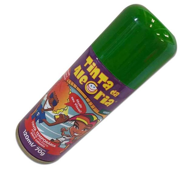 Imagem de Spray para Cabelos Tinta da Alegria 120ml Verde