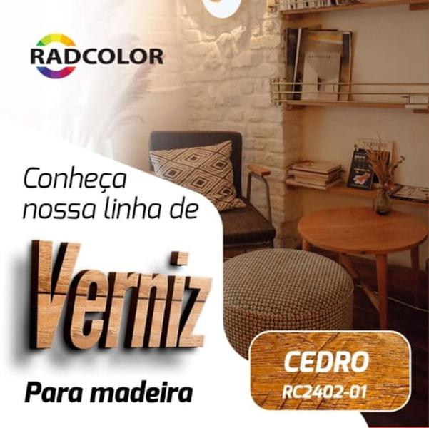 Imagem de Spray Radcolor Verniz para Madeiras Secagem Rápida 400ml