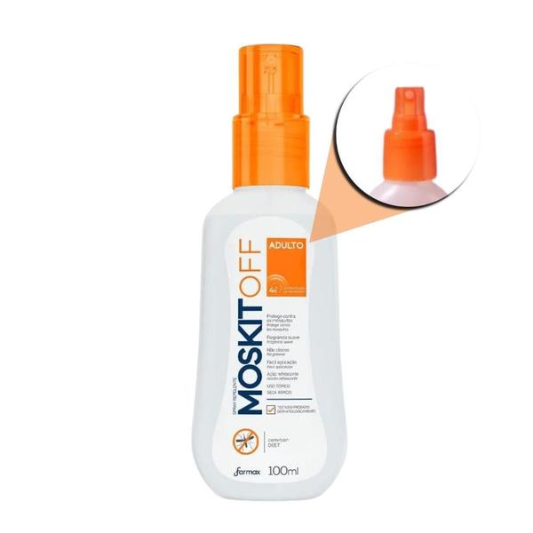 Imagem de Spray Repelente Farmax MoskitOff Adulto 100ml