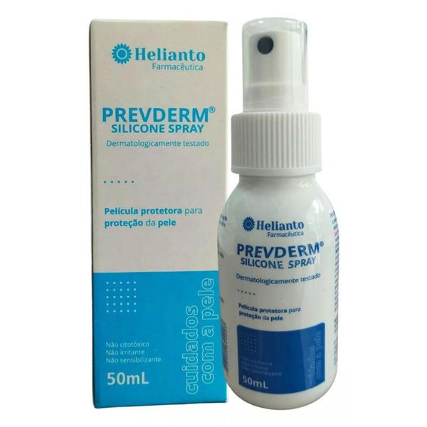 Imagem de Spray Silicone Prevderm Barreira Protetora 50ml Helianto