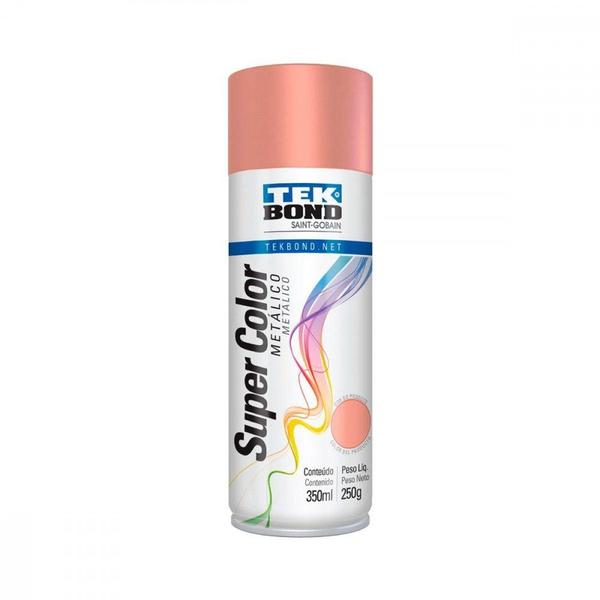 Imagem de Spray Tekbond Rose Gold Metalico 350Ml 23411006900