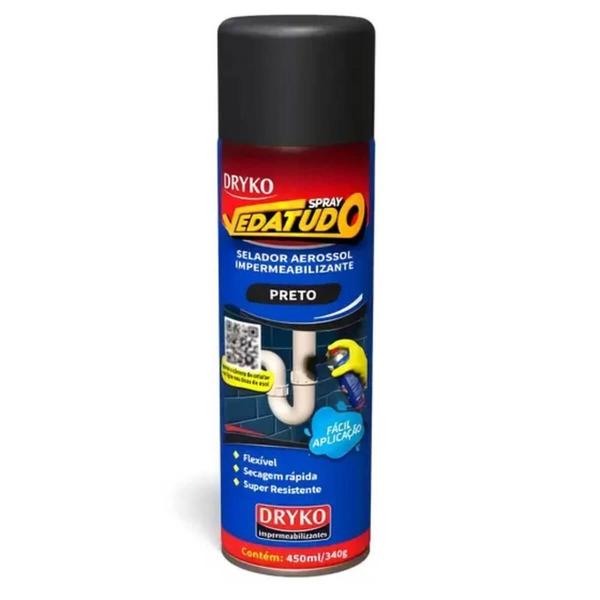 Imagem de Spray Vedatudo Imperm Preto - Dryko