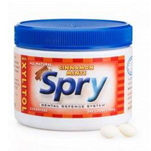 Imagem de Spry Mints 100% xilitol canela 240 unidades da Xlear Inc (pacote com 4)