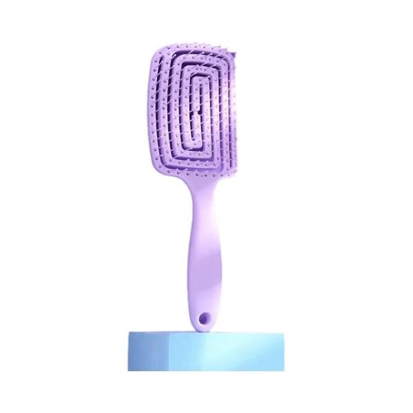 Imagem de Square Hollow Massage Comb, Meridians Scalp Hair Styling Tool, Quick Blow Dry, Household Tool