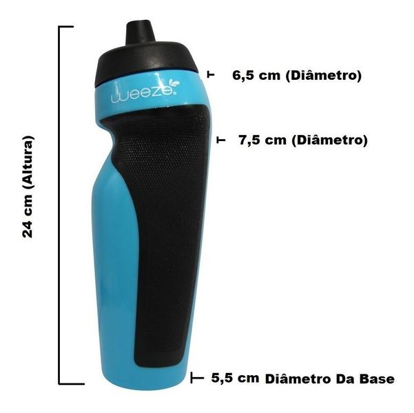 Imagem de Squeeze 600 Ml Sport Garrafa Fitness Água Academia Esporte