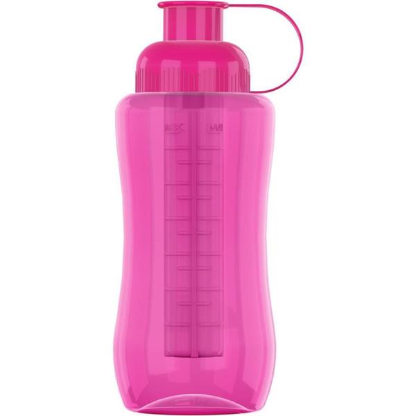 Imagem de Squeeze C/ Tubo Gelo 600ML Rosa