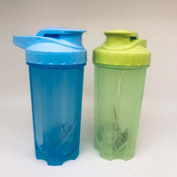 Imagem de Squeeze de Plastico 600 ml Shakeira com Misturador