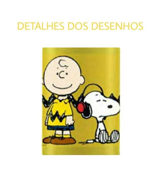 Imagem de Squeeze Garrafa de Água Snoopy Charlie Brown 750ml Plástico Livre de BPA Academia Lancheira