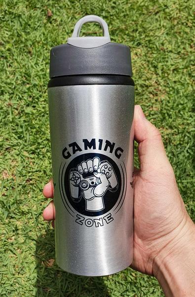 Imagem de Squeeze Garrafinha Alumínio Personalizado Gaming Zone