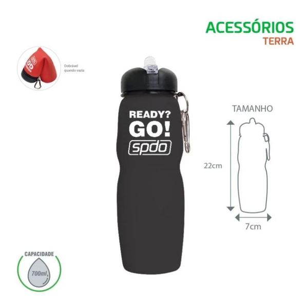 Imagem de Squeeze Garrafinha De Silicone  - 700ml - Silicon Speedo