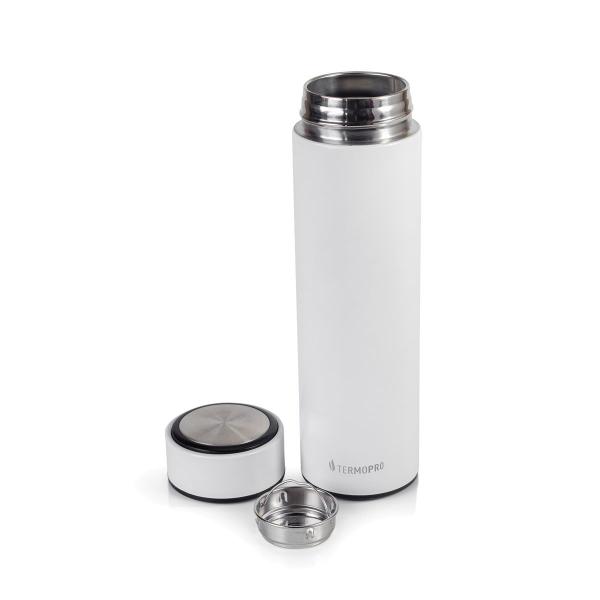 Imagem de Squeeze Térmica Inox Branco 500 ML - TERMOPRO