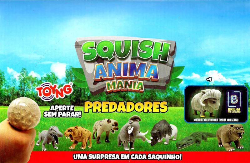 Imagem de Squish Animais Predadores Macio Perfumado Aperte Sem Parar