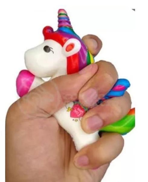 Imagem de Squish Unicórnio: Brinquedo Apertar As Mãos. Ideal Crianças