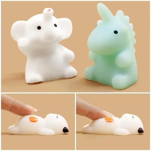 Imagem de Squishies Kawaii Mochi - 5 a 50 Peças - Brinquedos Antiestresse para Crianças