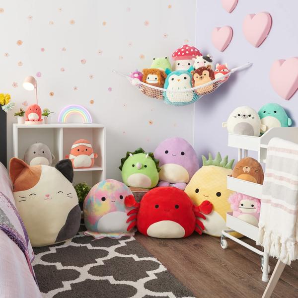 Imagem de Squishmallows Rosie Spotted Pig - Pelúcia 40cm com Coroa de Flores