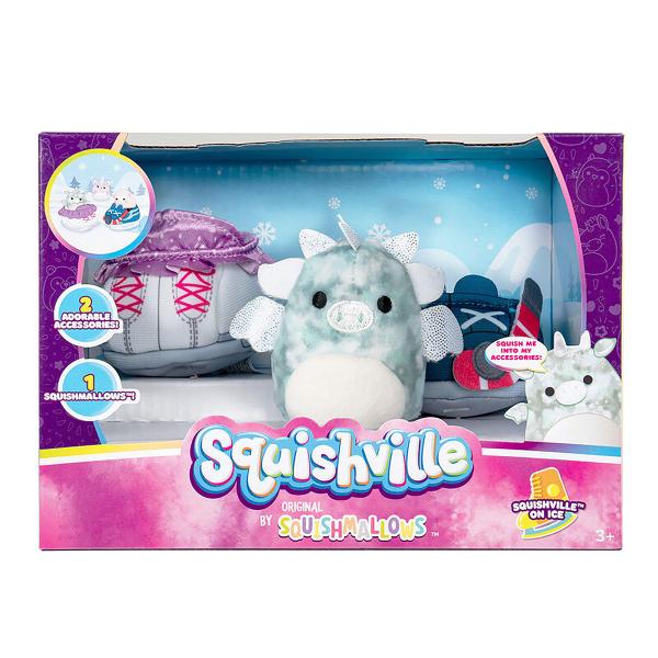 Imagem de Squishville - Mini Squishmallow + 2 Acessórios - On Ice