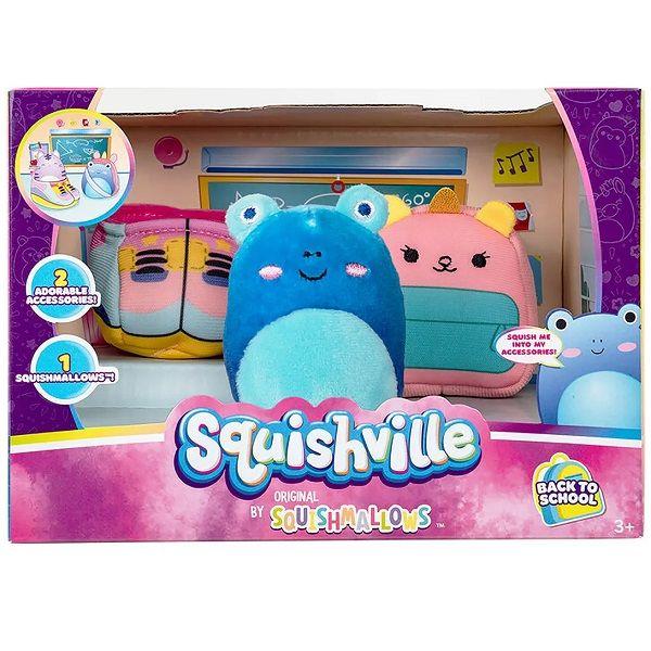 Imagem de Squishville Mini Squishmallows + 2 Acessorios BACK TO Shcool SUNNY 3432