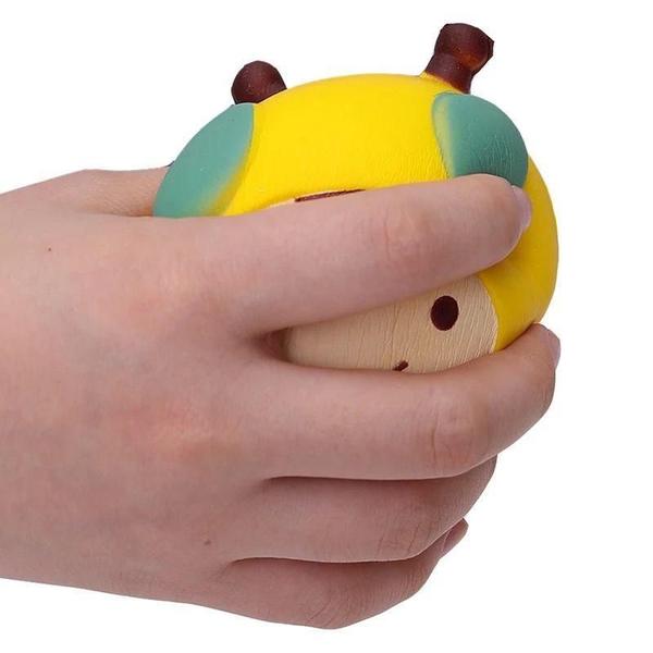 Imagem de Squishy Fidget Toy Anti Stress Abelhinha Macia Retorno Lento