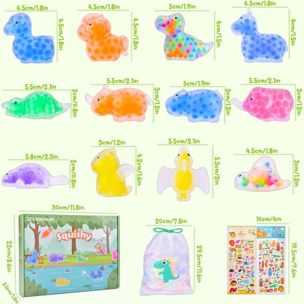 Imagem de Squishy Toys BECEEL Kawaii Mochi 48 unidades para lembrancinhas