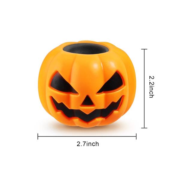 Imagem de Squishy Toys BILLMOSS Halloween Pumpkin, 12 unidades, 6 cores