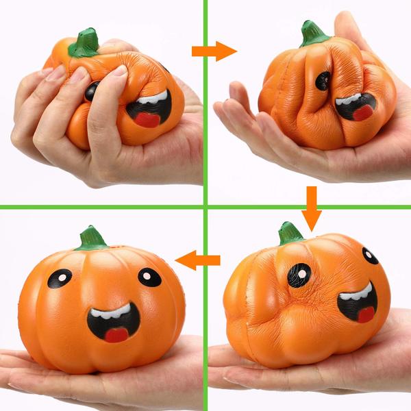 Imagem de Squishy Toys MyoGrip Halloween Set 4 Pumpkin Vampire Ghost