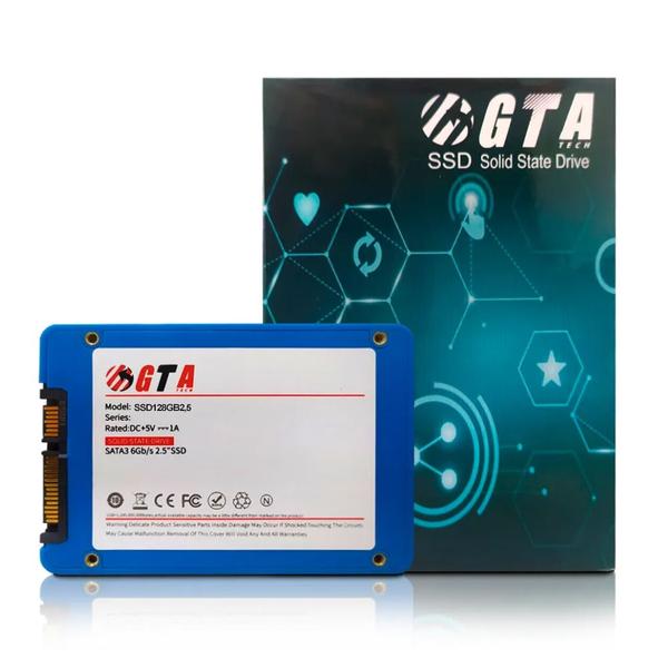 Imagem de Ssd  128gb 2.5 Sata 3 560mb/s Leit - 520mb/s Grav SSD128GB2,5 GTA Tech