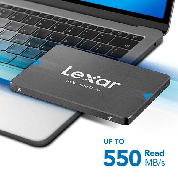 Imagem de Ssd 1,92Tb 2.5 Sata 3 550mb/s Leit - 445mb/s Grav NQ100 LNQ100X1920G-RNNNU Lexar