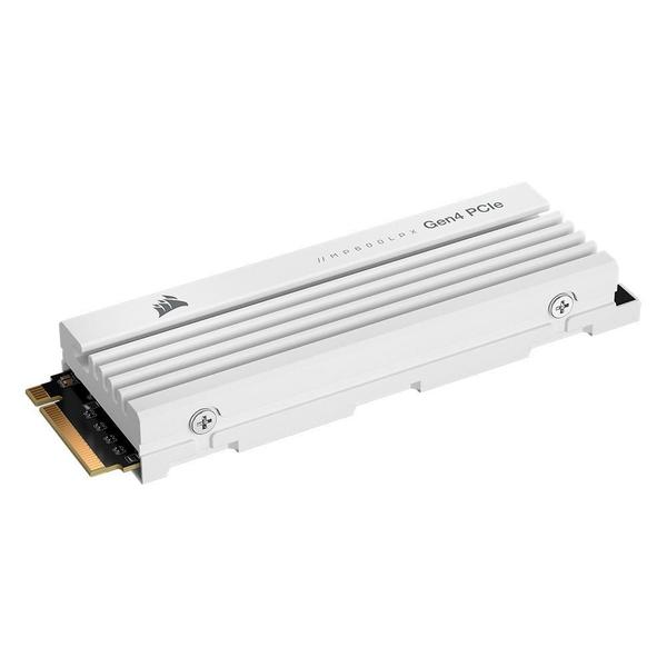 Imagem de SSD 1TB Corsair MP600 PRO LPX, PCIe Gen 4.0 x4 NVMe M.2, Leitura: 7100MB/s e Gravação: 5800MB/s, Branco - CSSD-F1000GBMP600PLPW