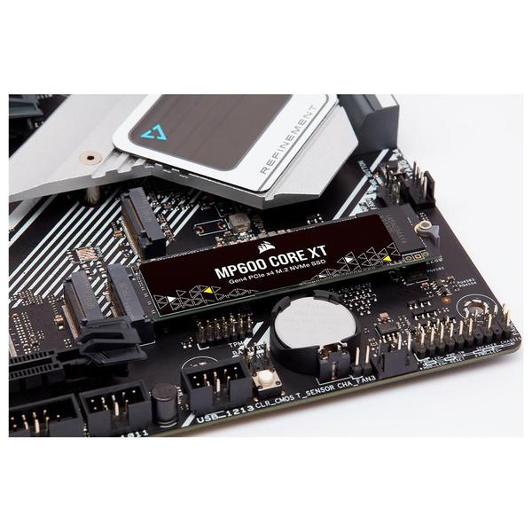 Imagem de SSD 1TB Corsair MP600 PRO, PCIe Gen 4.0 x4 NVMe M.2, Leitura: 7000MB/s e Gravação: 5500MB/s, Preto - CSSD-F1000GBMP600PRO