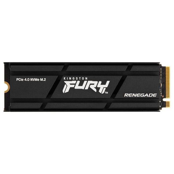 Imagem de SSD 1TB Kingston Fury Renegade c/ Dissipador, PCIe4.0 NVMe M.2 4x4 7300MB/s/Gravação 6000MB/s