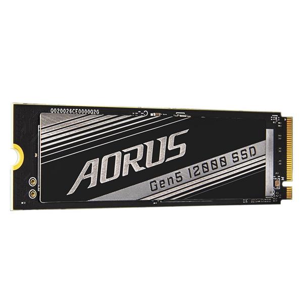 Imagem de Ssd 1Tb M.2 NVMe 11700mb/s 9500mb/s AORUS Gen5 12000 AG512K1Tb Gigabyte