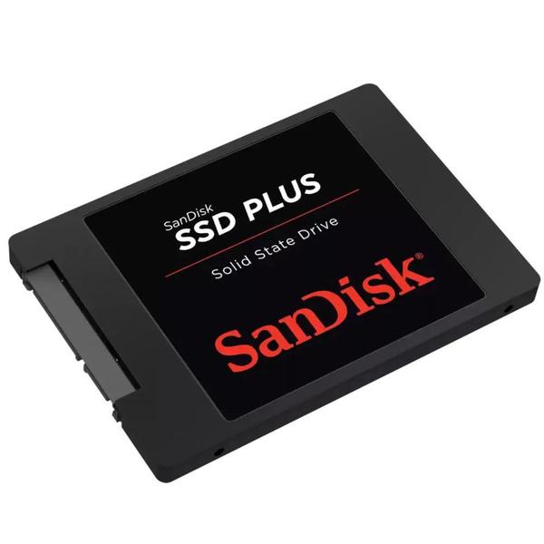 Imagem de SSD 1TB Sata Sandisk Plus, Velocidades de leitura/gravação de até 535 MB/s e 350 MB/s, SDSSDA-1T00-G27  SANDISK