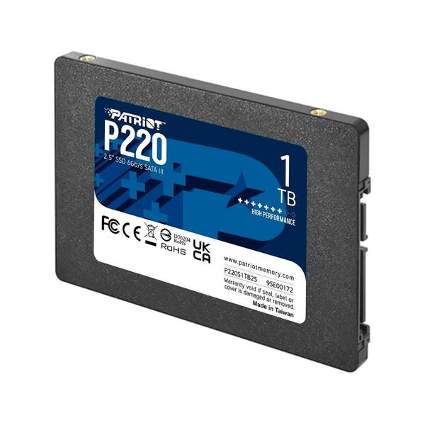 Imagem de SSD 2.5 1TB Patriot P220 - (P220S1TB25)