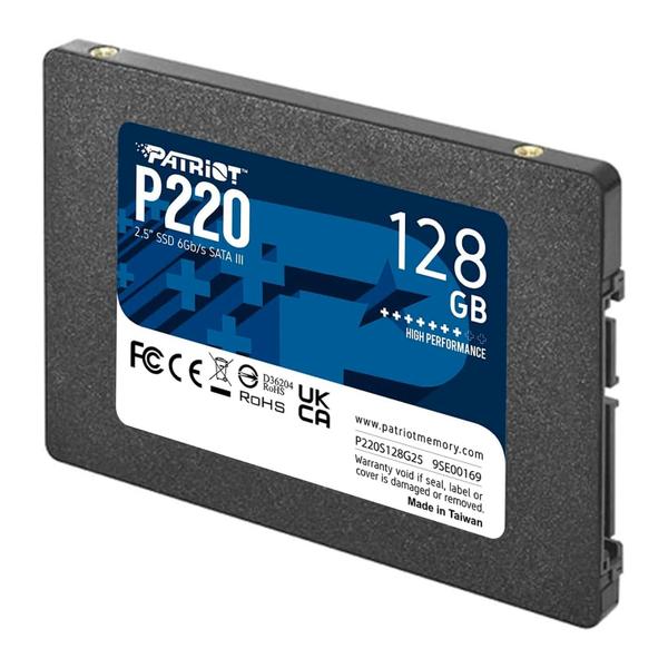 Imagem de SSD 2.5 Patriot P220 128GB - (P220S128G25)