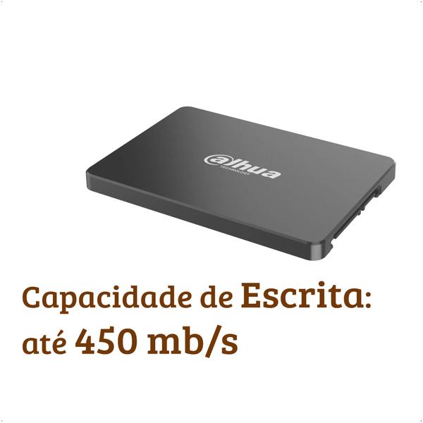 Imagem de SSD 240gb 2.5 Polegadas Sata III 6gb/s - Leitura Até 500mb/s Gravação Até 450mb/s Dahua DHI-SSD-C800AS240G