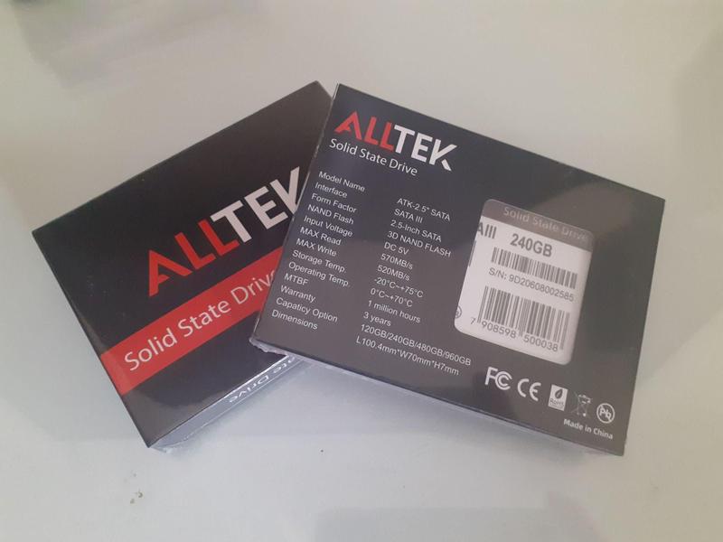 Imagem de SSD 240GB AllTek