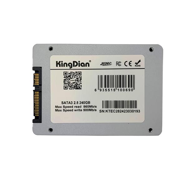 Imagem de Ssd 240Gb Sata3 2,5'' 7Mm Kingdian