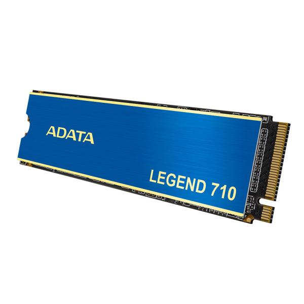 Imagem de SSD 256GB Adata Legend 710, M.2 2280 PCIe 3.0 NVMe, Leitura/Gravação 2100/1000MB/s - ALEG-710-256GCS