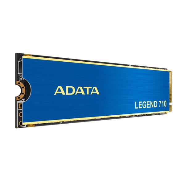 Imagem de SSD 256GB Adata Legend 710, M.2 2280 PCIe 3.0 NVMe, Leitura/Gravação 2100/1000MB/s - ALEG-710-256GCS