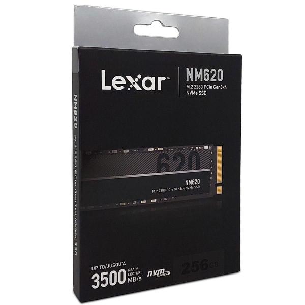 Imagem de Ssd 256Gb Lexar Nm620, M.2 2280 Pcie 3.0 Nvme, Leitura